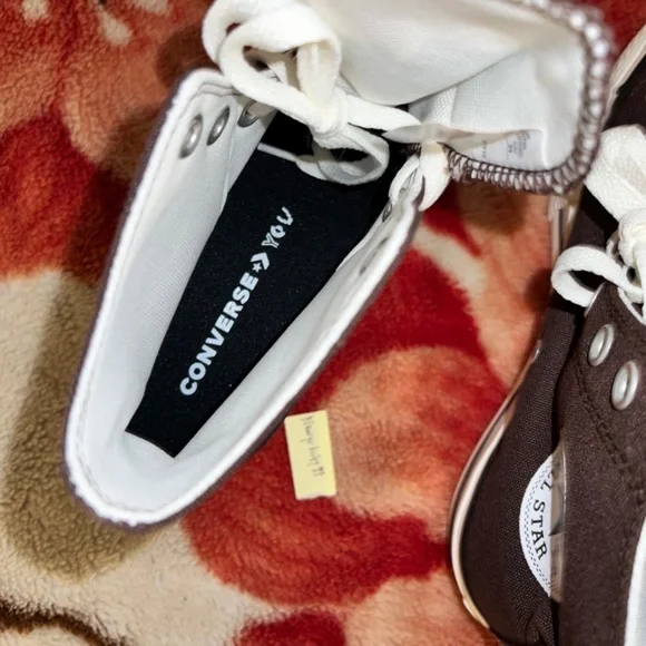 Converse Chuck Taylor All Star Platform High Brown Chocolate White size 11 NEW - Picture 4 of 4